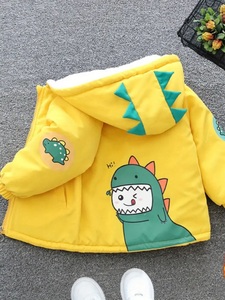 เสื้อโค้ทกันหนาวสำหรับเด็กผู้หญิงและผู้ชายเสื้อผ้าเด็กน่ารักให้ความอบอุ่นดีไซน์ใหม่ - Product Image 5