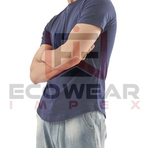 Venta caliente Todas las tallas Camisetas de los hombres Venta al por mayor Algodón Moda Colorido Casual Logotipo personalizado Venta al por mayor 100% Camiseta de algodón de alta calidad - Product Image 2