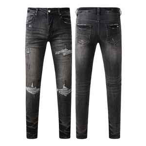 New Hot Sale Wholesale <b>Men</b> Cotton Formal Classic <b>Jeans</b> Male Denim Pants <b>Work</b> Wear <b>Mens</b> <b>Jeans</b> - Product Image 4