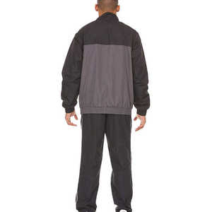 Conjunto de Chaqueta Deportiva Impermeable para Hombre, Chaqueta Cortavientos de Nailon con Cremallera y Franja Reflectante, Chándal para Hombre - Product Image 5