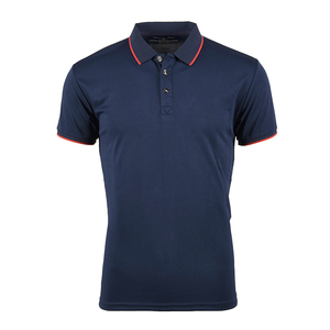 Polo de Color sólido de verano para hombre, camisetas de manga corta con cuello vuelto y cremallera para hombre, ropa de calle informal, nuevas camisetas para hombre - Product Image 1