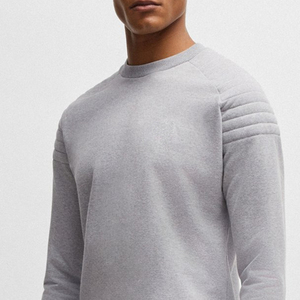 Sudadera para Hombre con Puños y Cintura Acanalados para un Ajuste Relajado para Compradores Mayoristas y Diseño de Mangas Largas con Logotipo Personalizado - Product Image 2