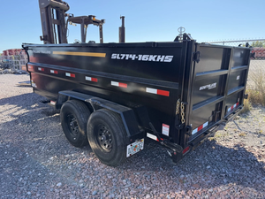 Remolque Volquete Mini Usado/Barato con Motor/Caja de Cambios, 2-4 Ejes, Tamaños 5'x10/5x7/5x8/6x10/7x16, Rampas de Alta Productividad - Product Image 4