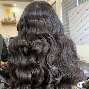 Haute Qualité 100% Vierge Remy Corps Humain Vague Toutes Les Couleurs Bundles Attaché À La Main Unique Trame Directe Du Vietnam - Product Image 1