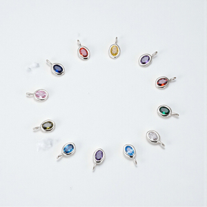 Pendentif ovale en argent sterling 925 avec pierre précieuse en quartz alexandrite, charme minimaliste, bijoux faits à la main, accessoire pour femmes - Product Image 3