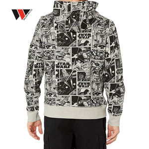 Sudadera con Capucha Extra Grande para Hombre, Personalizada con Estampado, Diseño de Sublimación 3D, Nueva Sudadera con Capucha Lisa para Ropa Urbana OEM - Product Image 3