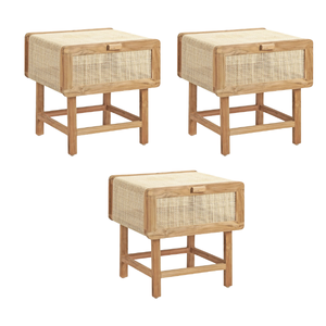 Gabinete de almacenamiento de ratán de madera maciza, gabinete de almacenamiento para dormitorio, muebles de ratán para el hogar, producto directo de fábrica para sala de estar y dormitorio - Product Image 5