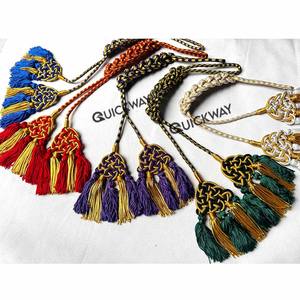 Color personalizado y borlas sacerdote clero borla cordón hecho a medida decorativo con 3 borlas de cordón - Product Image 2