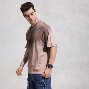 Camiseta Deportiva Holgada para Hombre Nardon Apparel, 280g, Tejido Ecológico, con Logotipo Personalizado con Impresión Digital, Diseño en Blanco - Product Image 3