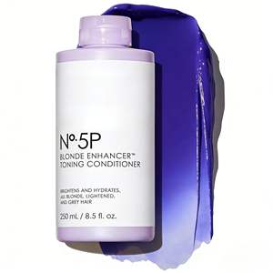 Non. Après-shampoing tonifiant 5P Blonde Enhancer 250ml pour cheveux blonds, décolorés et gris - Product Image 1