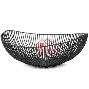 2024 nouveauté panier de rangement en métal pour l'utilisation de l'organisateur à la maison avec des couleurs et des tailles personnalisées aux prix de gros - Product Image 5