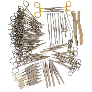 Kit de Instrumentos Quirúrgicos para Cirugía Plástica, Herramientas de Acero Inoxidable de Primera Calidad, Aprobado por La CE, 72 Unidades - Product Image 2