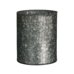 Maceta de forma redonda de último diseño de hierro Maceta de planta galvanizada de tamaño personalizado de la mejor calidad para uso en exteriores e interiores - Product Image 3