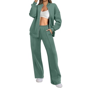 Nouveau femmes surdimensionné survêtement ensemble respirant séchage rapide survêtement femmes décontracté hiver sweat avec pantalon de survêtement - Product Image 1
