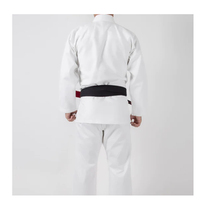 Uniforme blanco liso unisex de artes marciales excelente calidad de impresión nuevo bajo MOQ para la venta - Product Image 5