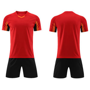 ชุดเสื้อทีมฟุตบอลของ2025ชุดเสื้อสองชิ้นกางเกงขาสั้นของผู้ชายชุดฟุตบอลแบบระเหิดสำหรับเด็ก - Product Image 1