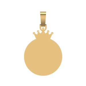 Gleaming Unique Premium Quality Moissanite <b>Memory</b> Pendant Charm 10K Gold Round Brilliant Cut VVS2 Premium Jewelry <b>Gift</b> for Women - Product Image 4