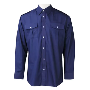 Uniforme de guardia de seguridad de diseño personalizado, manga completa, fabricante de diseño personalizado, camisas de uniformes de guardia de seguridad para hombres - Product Image 1