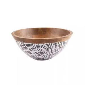 ชามเสิร์ฟไม้เคลือบเงาทันสมัยขายดี พร้อมงานขัดเงาทำมือสำหรับชามเสิร์ฟ - Product Image 2