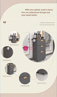 Armoire à outils de salon de coiffure Yicheng Beauty Wholesale, table à outils spéciale pour salon de coiffure, armoire à tiroirs de type étagère pour salon de beauté à vendre