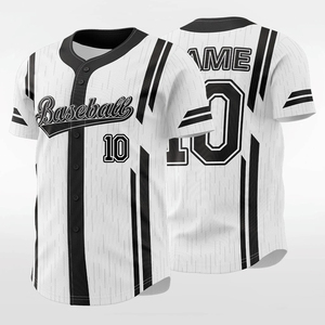 Customized <b>top</b> Quality Sublimation Baseball Jersey Breathable Plus Size Embroidery Logo Name Anti-Bacterial Wholesale Sports - Product Image 6