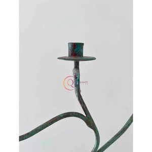 เชิงเทียนโลหะแบบ3แขนทำด้วยมือสำหรับโรงแรมและงานแต่งงานเชิงเทียน - Product Image 5