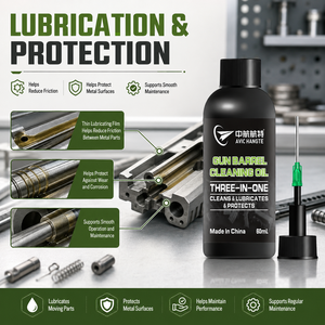 Aceite <span class=keywords><strong>de</strong></span> Limpieza para Cañones <span class=keywords><strong>de</strong></span> Pistola <span class=keywords><strong>de</strong></span> 60 ml, Lubricante Sintético para Armas con Aplicador <span class=keywords><strong>de</strong></span> Aceite, Aceite <span class=keywords><strong>de</strong></span> Mantenimiento CLP 3 en 1 - Product Image 4