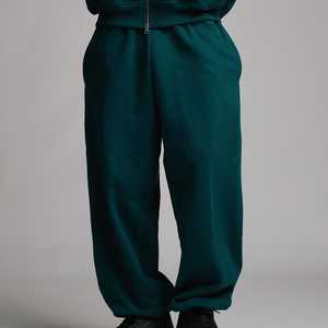 Conjunto Deportivo Unisex de Felpa Francesa, Poliéster/Algodón, Holgado, con Sudadera con Cremallera Completa y Pantalones Jogger, Personalizable, Grueso, Informal - Product Image 4