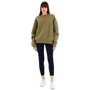 Sudaderas con Capucha para Mujer, Casuales, Holgadas, de Manga Corta y Larga, de Algodón Suave, para Invierno, con Logotipo Frontal Personalizable, en Varios Colores y Tallas - Product Image 3