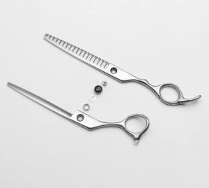 กรรไกรตัดขนสัตว์เลี้ยงแบบมีสายสแตนเลสทนทานสำหรับสุนัข - Product Image 5