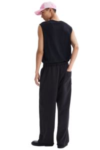 Camiseta sin Mangas con Logotipo Personalizado para Hombre, Ropa de Gimnasio, Chaleco Deportivo Transpirable de Algodón para Venta al por Mayor - Product Image 2