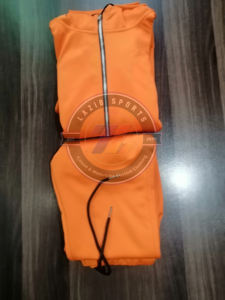 ชุดวอร์มซิป2ชิ้นสำหรับผู้ชายชุดวอร์ม100% โพลีเอสเตอร์ออกแบบได้ตามต้องการสำหรับฤดูใบไม้ร่วง - Product Image 2