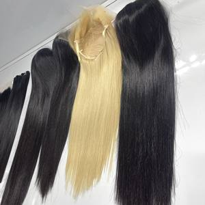 Perruques vietnamiennes naissance des cheveux fine dentelle transparente sur le devant tissage cheveux humains vierges brésiliens suisses HD dentelle frontale pour femme noire - Product Image 5