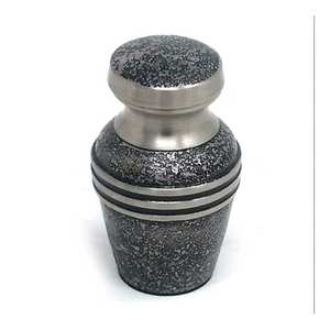 Gran demanda con diseño de precio razonable y tarros de urnas artesanales Urna de aluminio Artesanía de cremación en La India con calidad de exportación - Product Image 6