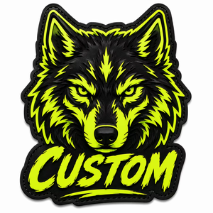Parche de PVC Personalizado con Nombre y Revestimiento de Velcro |   Parche de Goma Personalizado |   Etiqueta de PVC Suave 3D para Sombreros y Mochilas - Product Image 4