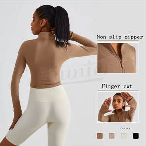 Vêtements de sport personnalisés, vestes d'entraînement pour femmes, vestes de fitness, course à pied, yoga, meilleure performance - Product Image 5