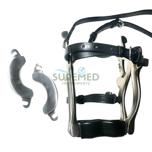 Spéculum d'examen dentaire équin avec jauge buccale pour cheval en acier inoxydable - Product Image 4