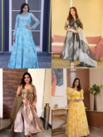 Lahenga Choli moderne en coton pour femme, longueur ras du sol, réversible, style indien pakistanais, lavable, nettoyage à sec, toutes tailles, multicolore