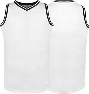 Nouveauté Maillot de basket-ball pour jeunes et adultes avec logo personnalisé 100% polyester maille respirante vente en gros de vêtements de sport personnalisés - Product Image 3