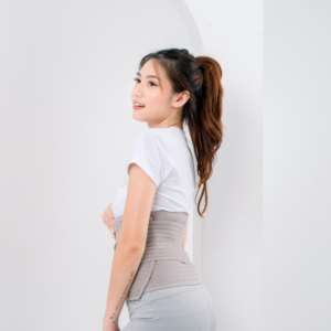 Corset de maternité confort quotidien en sangle de coton élastique de qualité supérieure, respirant, antibactérien, lavable, uni, qui protège la peau - Product Image 3