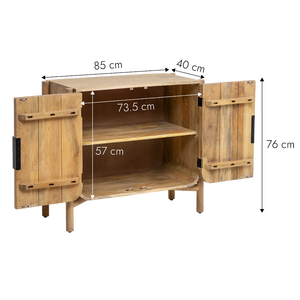 Aparador pequeño de madera de mango Nova - Product Image 5