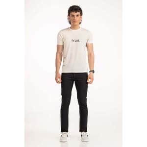 Camisetas de Jersey de Corte Regular MN-TS-SS25-014, Camiseta Oversize de Corte Ajustado, Transpirable, con Patrón y Etiqueta Personalizada, Peso de Tela de 180-260 g/m² - Product Image 1
