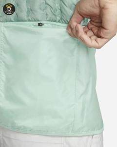 เสื้อกั๊กผ้าแคนวาสคุณภาพพรีเมียม น้ำหนักเบา สำหรับผู้ชาย คอตั้ง ทรงบับเบิ้ล เหมาะสำหรับฤดูหนาว มีโลโก้ด้านหน้า - ราคาขายส่ง - Product Image 5