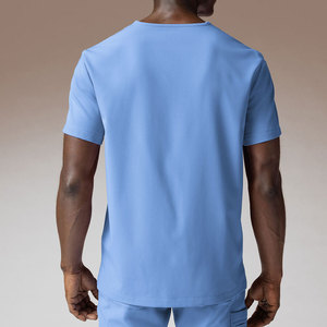 Uniforme Médico de Enfermería de Fábrica, Parte Superior Clásica con Bolsillos Tipo Cargo y Pantalones Deportivos Ajustados, Tallas Grandes, Conjunto de Uniforme de Enfermera Personalizado - Product Image 3