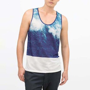 2024 nouveau Top qualité coton Gym Fitness conception personnalisée à la mode décontracté blanc respirant haute rue débardeurs pour hommes - Product Image 6