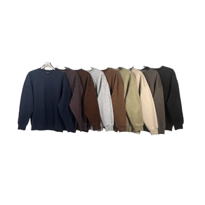 Sweat-shirt unisexe 350G, couleur unie, couleur unie, haute qualité, tricoté en polaire unie pour l'hiver - Product Image 1