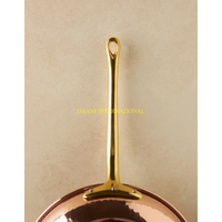 Batterie de cuisine en acier inoxydable plaqué or rose PVD avec casseroles martelées haut de gamme, faitouts et réchauds – Collection d'ustensiles de cuisine