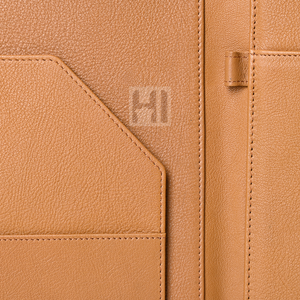 Pochette vintage en cuir de vachette avec dragonne pour femme - Product Image 6