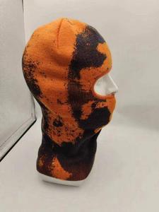 หมวกไหมพรมถักมือแบบเต็มหน้าสำหรับเล่นสกี ขี่จักรยาน ฤดูหนาว อุ่นสบาย 100% ขนสัตว์  แบบยูนิเซ็กซ์ ปรับขนาดได้ - Product Image 3