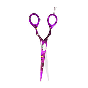 Tijeras de peluquero para corte de pelo de la mejor calidad, tornillo ajustable de 5,5 "y reposapiés, tijeras de salón de acero inoxidable alemán - Product Image 4